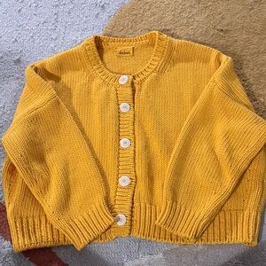 Babaa Cardigan No 14 Alphonso Mango